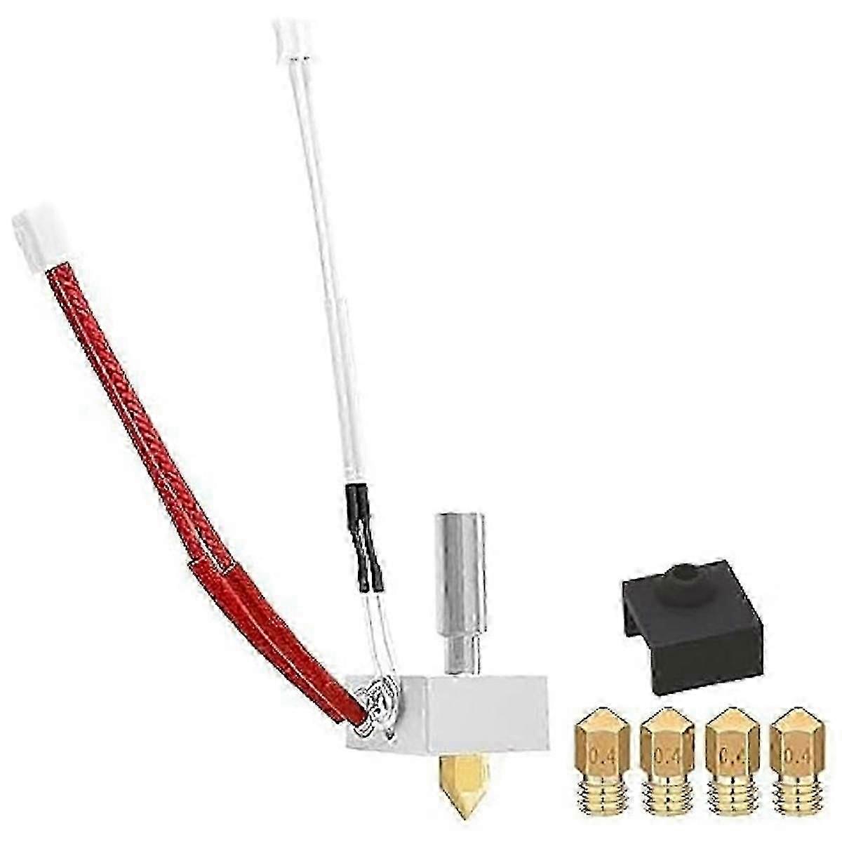 Printer Hot End Kit compatible Elegoo Neptune 3 Plus/Max Extruder Head Heater Break Silicone Cover T