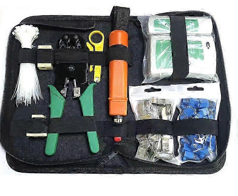 9 in 1 Ethernet Cable Crimper Kit Network Cable Tool Kit LAN Crimper 2025