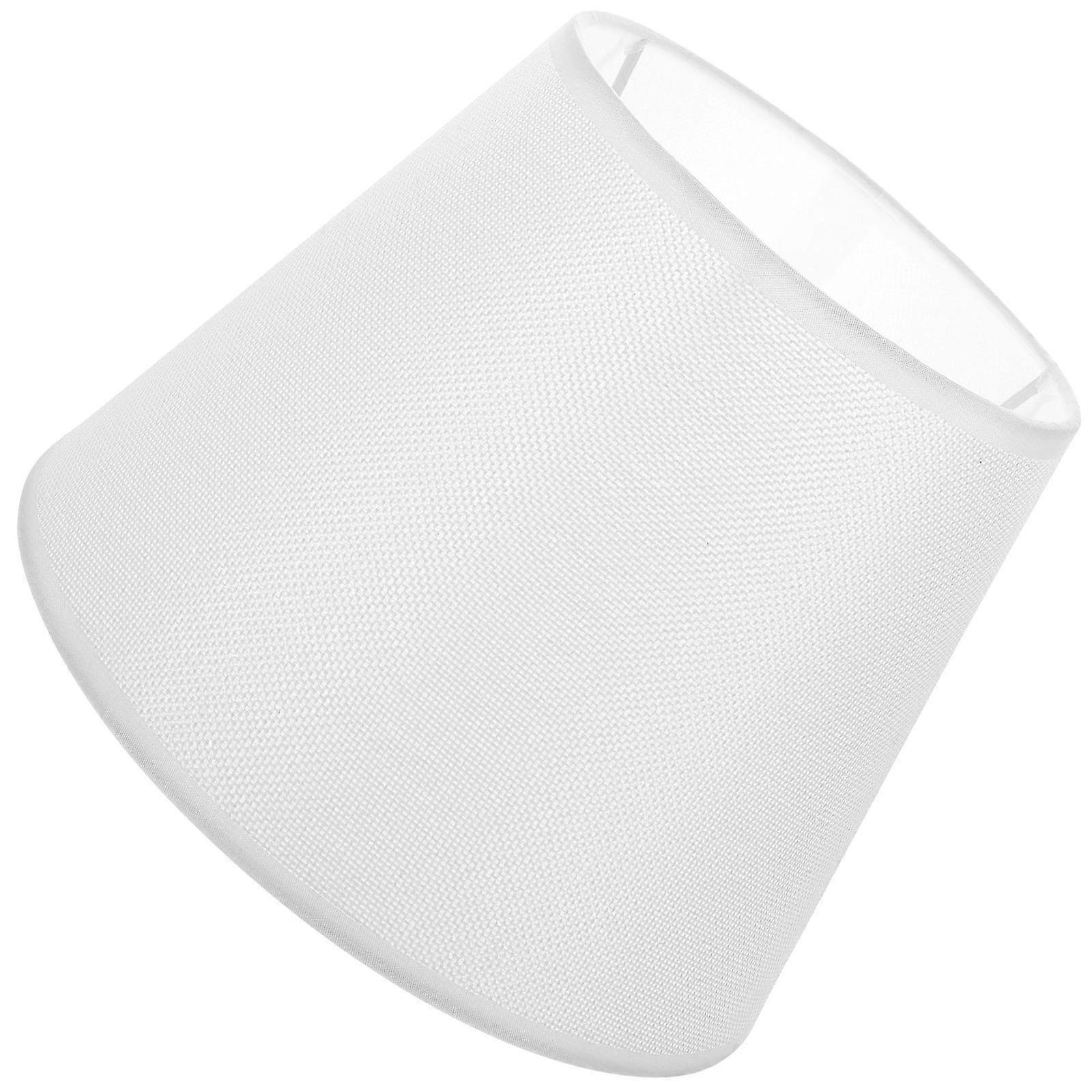 White Fabric Lamp Shades Bedside Lamp Shade for Replacement Use