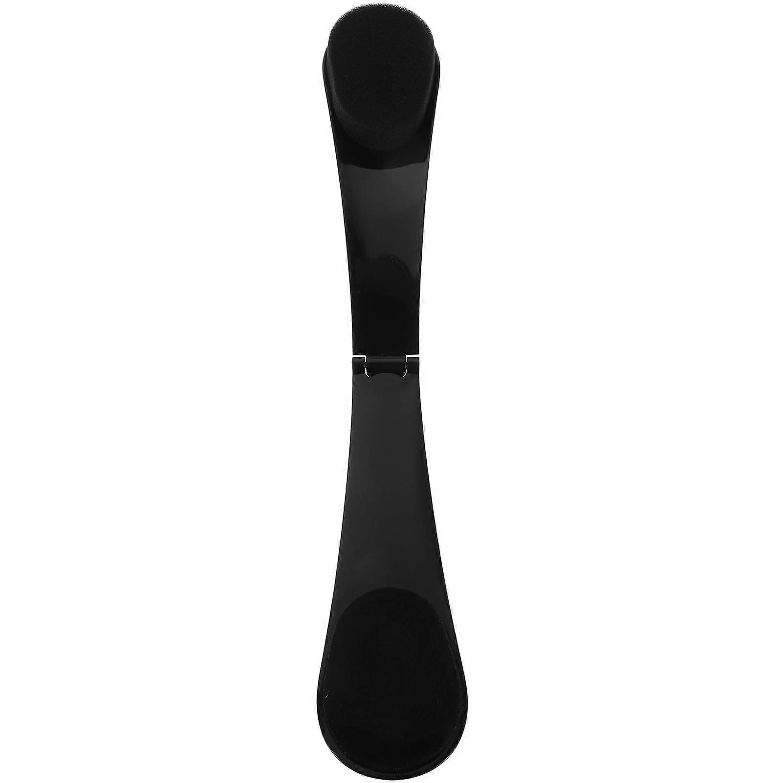 Back Lotion Applicator with Ergonomic Handle, Foldable Self Tanning Brush for Even Coverage and Travel