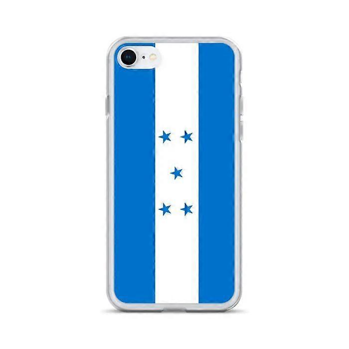Case - PIXELFORMA - iPhone 8 - Honduras Flag - Full Protection - Soft Silicone