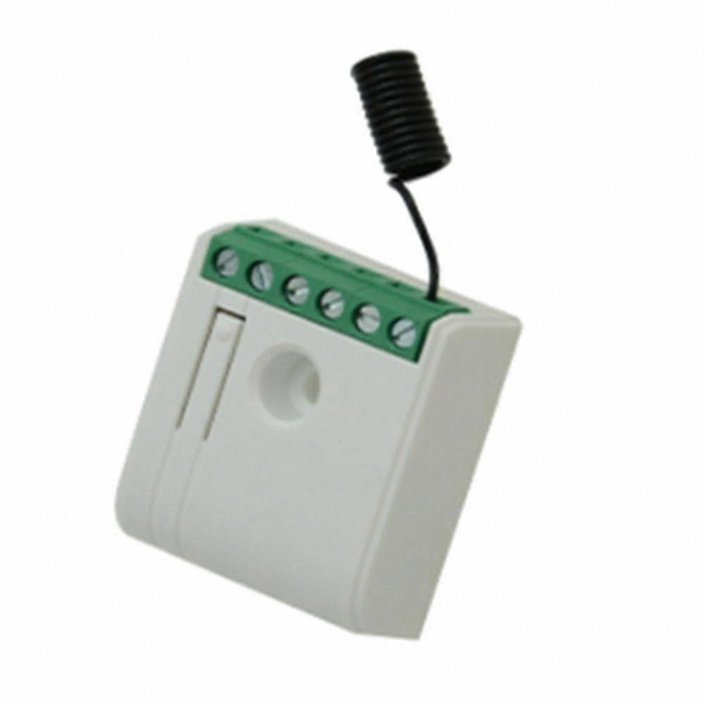 433.92MHz 1-Channel Relay Receiver for Fixed/Rolling Code Remote Switch, 9-24V DC/AC