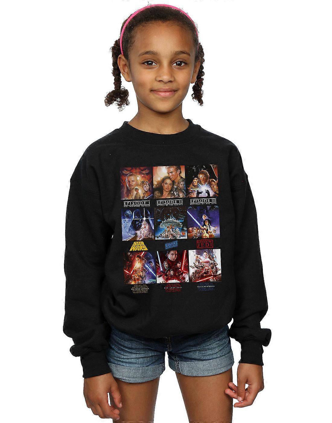 Star Wars Jenter Plakat Saga Sweatshirt