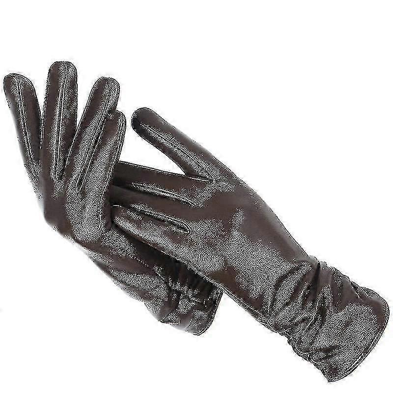 Winter Handschuhe aus echtem Leder geeignet für Lammfell