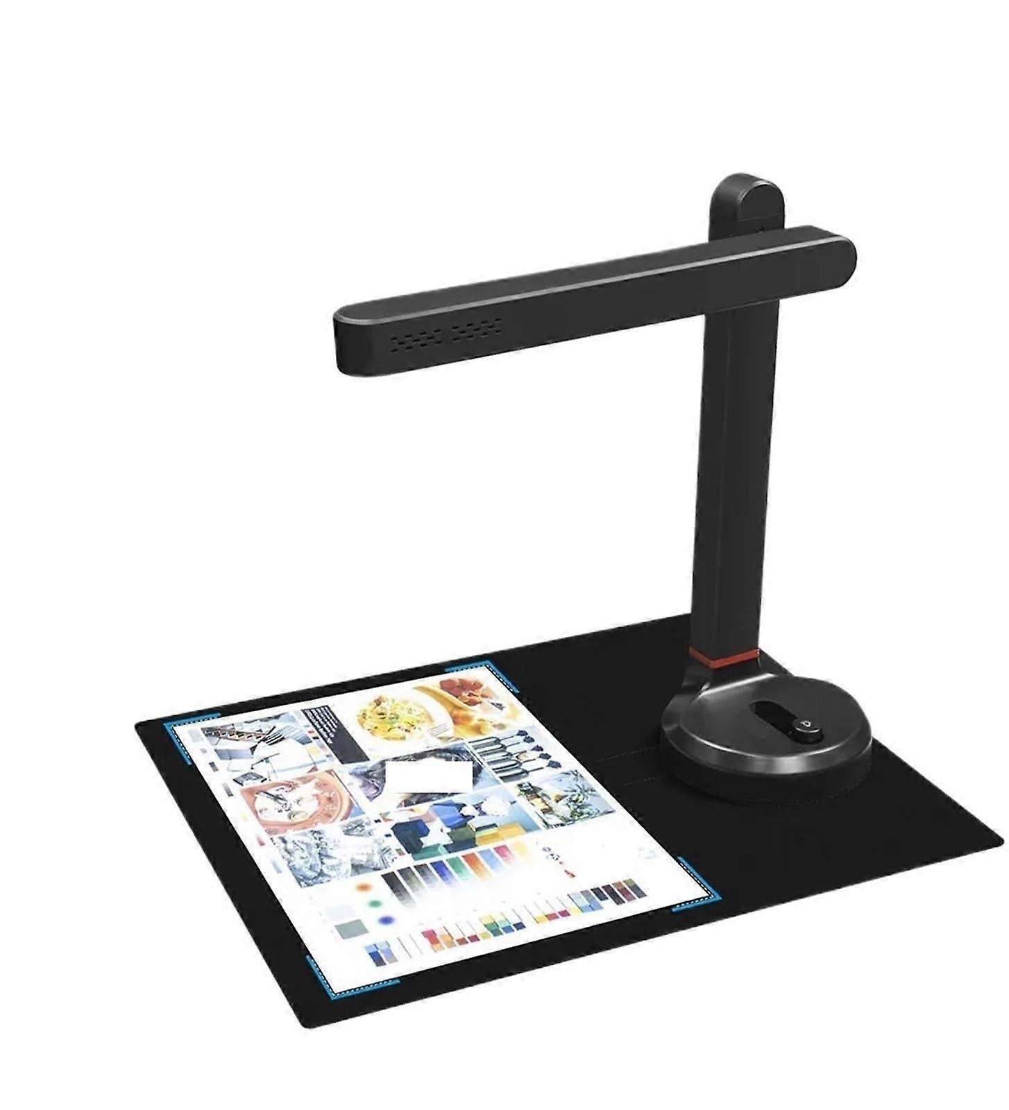 Document Camera and Book Scanner A4 Autofocus with LED Light, Speed for Home and Office