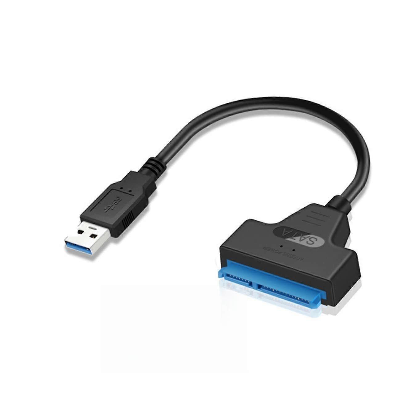 USB 3.0 to SATA III Hard Drive Cable, Speed External SSD Adapter, Backward Compatible