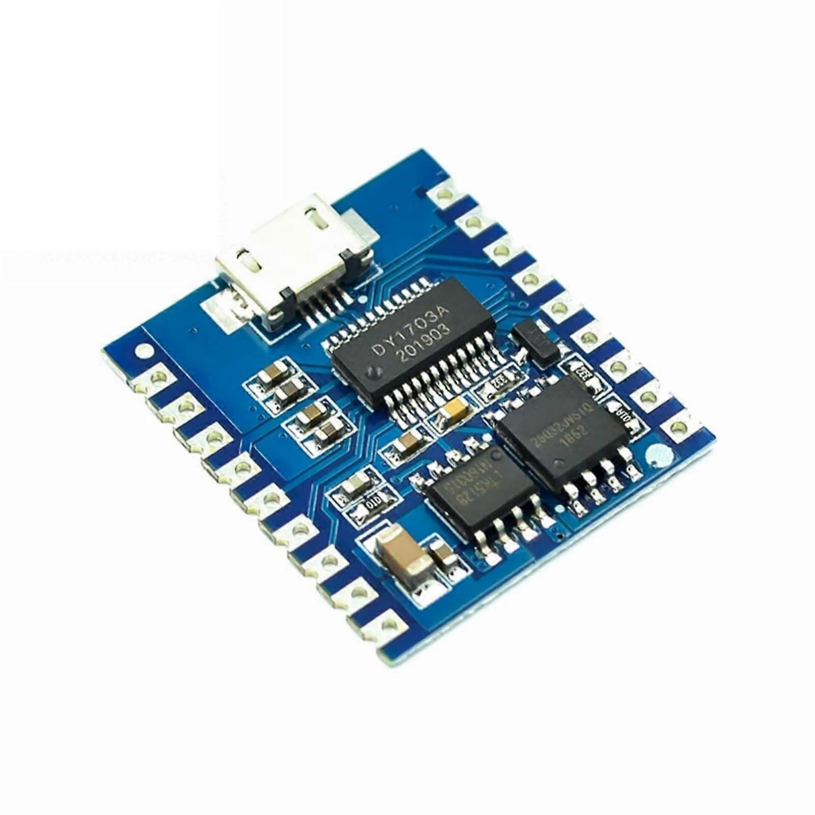 DYSV17F Voice Playback Module with Flexible UART Control, 32MB Storage for Interactive Toys