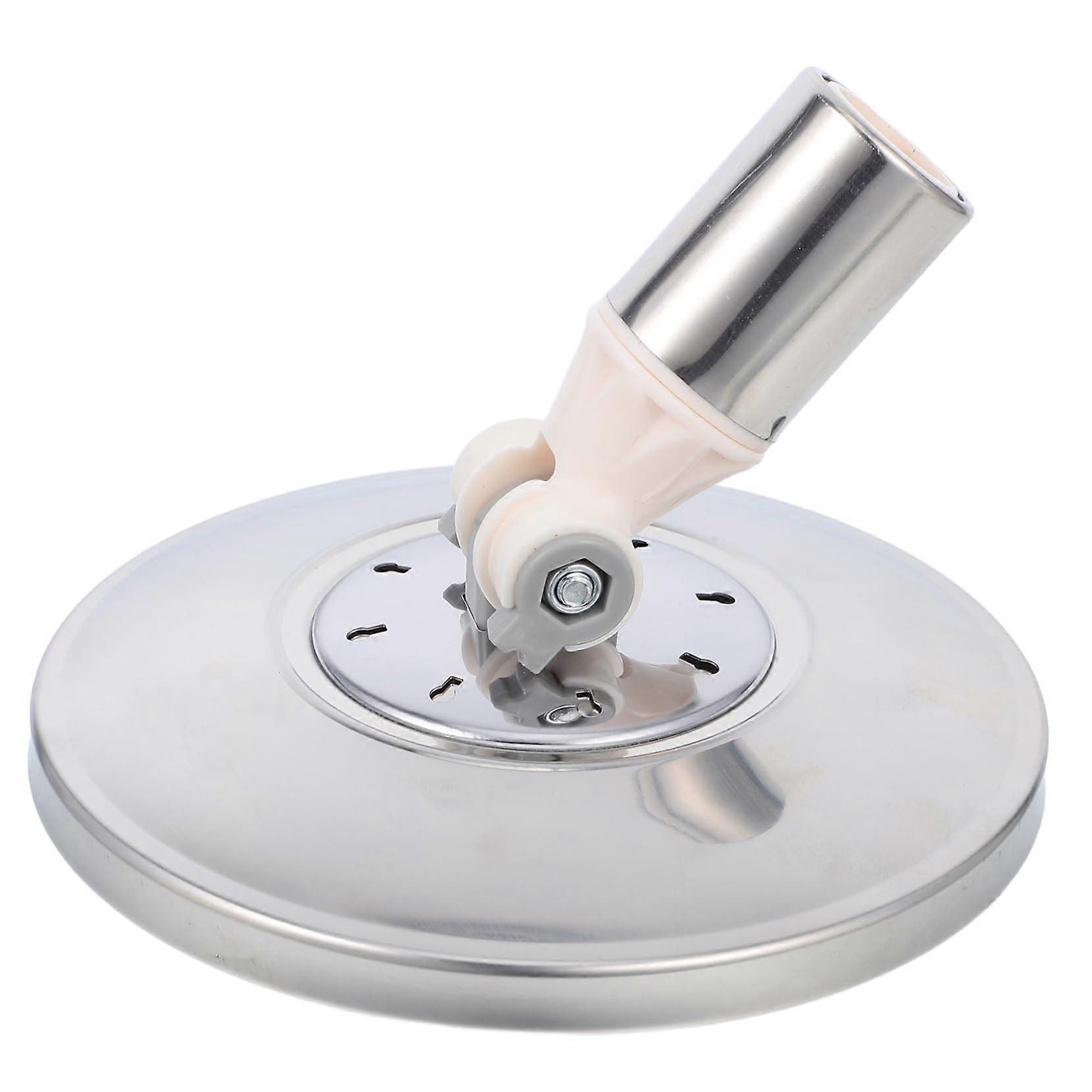 Rotating Mop Replacement Head with Stainless Steel Disc, Durable Spin Mop Base for Home and Office