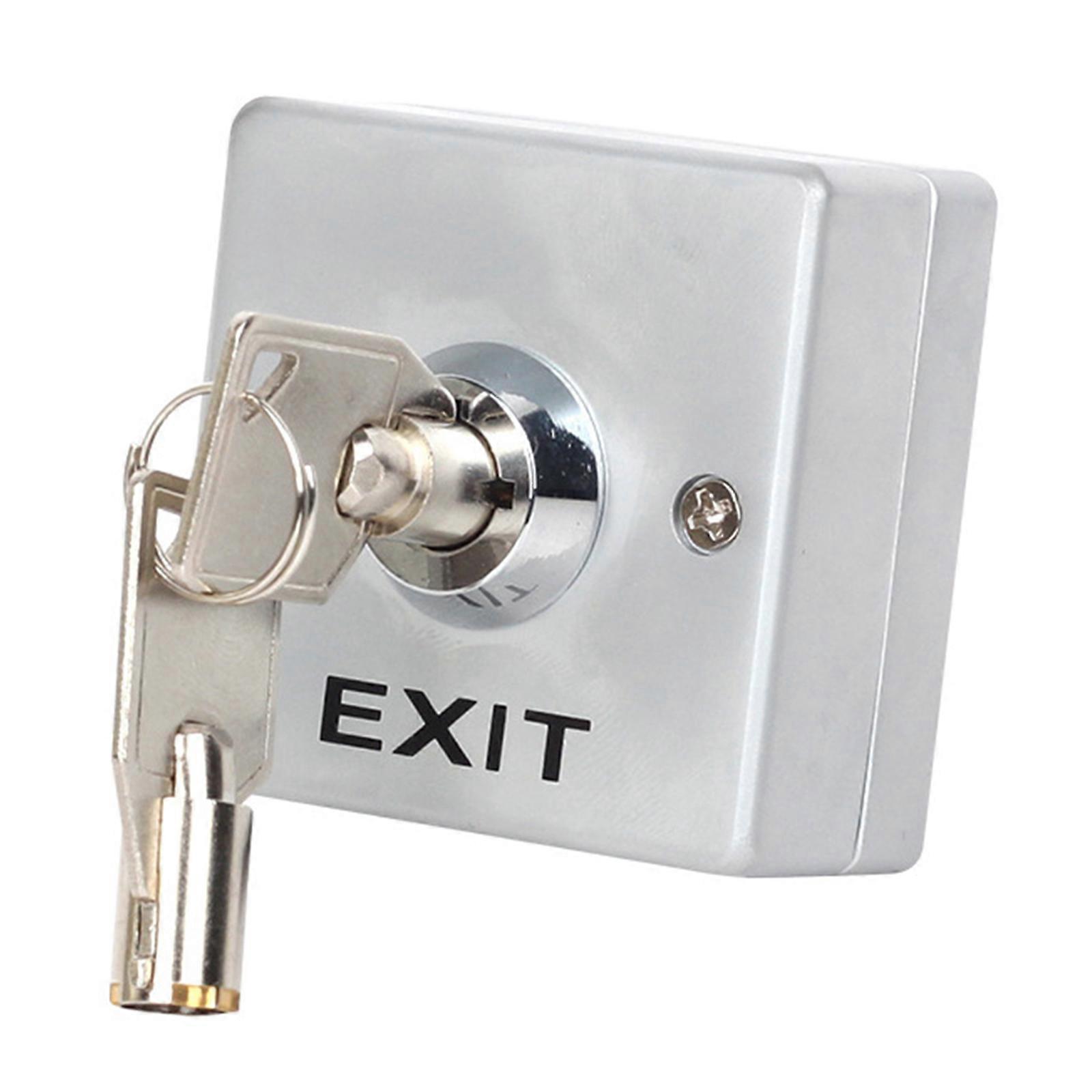 Stable Indication Output Key Controlled Exit Button With Powerful Building For Hoists Multicolor