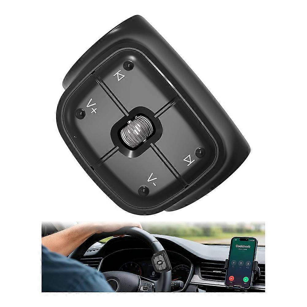 Bluetooth 5.4 Car Wireless Remote Control Steering Wheel Radio Controller Multimedia Control Driving Assistant Button