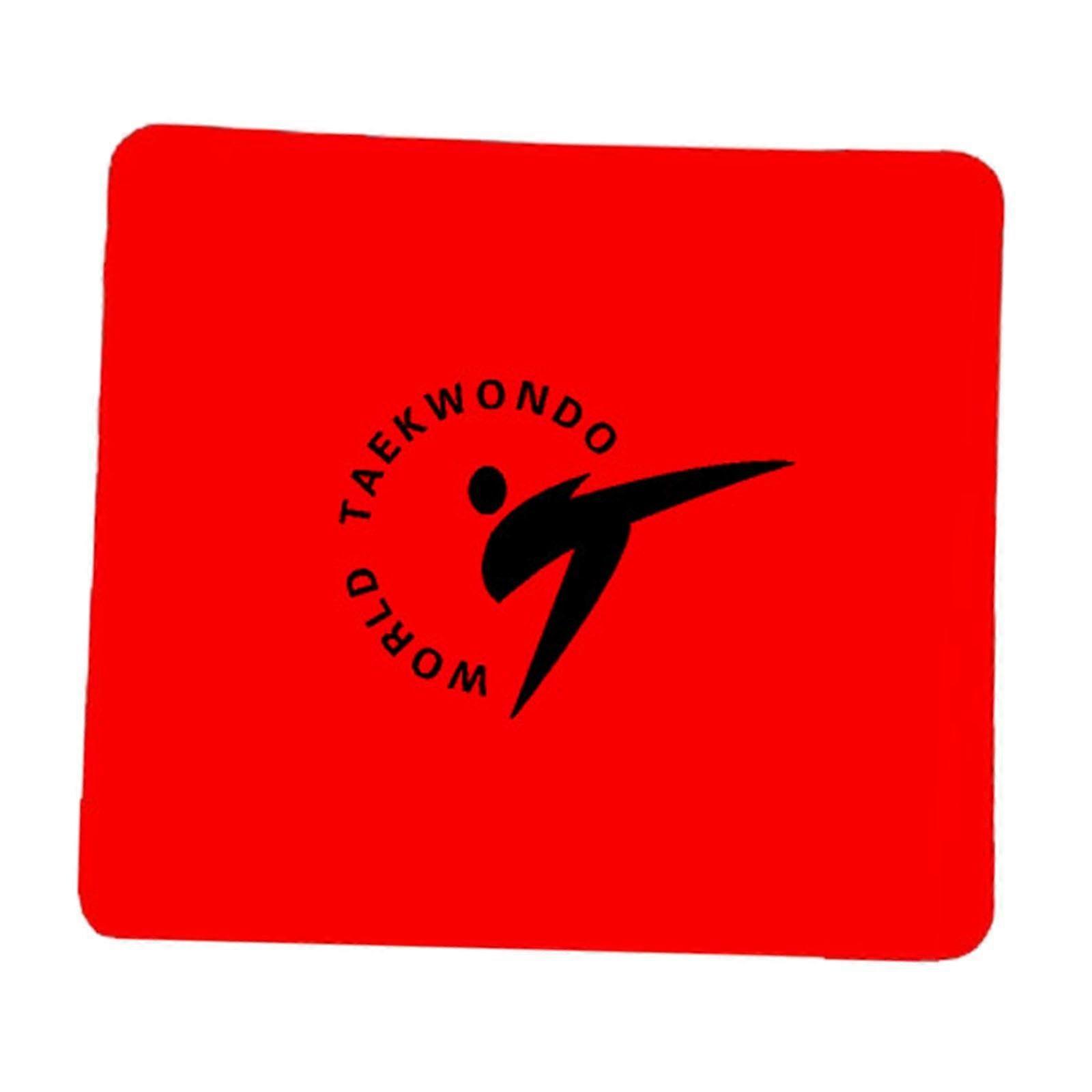 Taekwondo Breaking Board Rebreakable DoubleSided EVA Practice Board for Karate Training Red