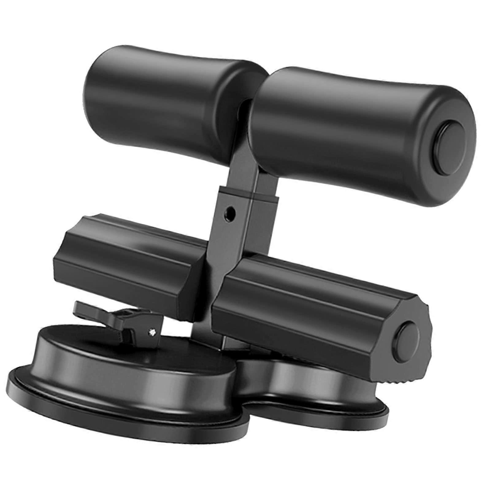 Sit Up Bar Three Height Adjustable Thickened PVC Foam Iron Core Trainer for Home Ab Workout