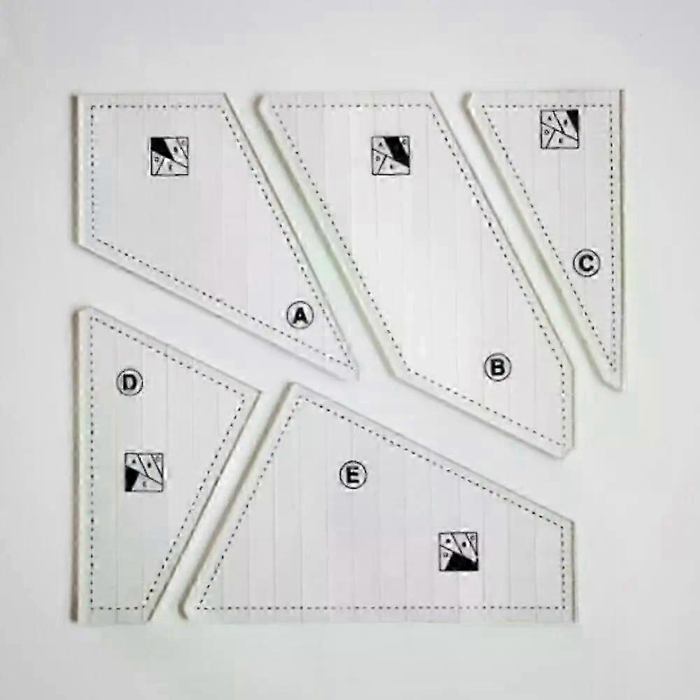 Acrylic Quilting Template Sewing Machine Ruler Square Tailor Template for Patchwork Measuring Cloth Cutting Tool