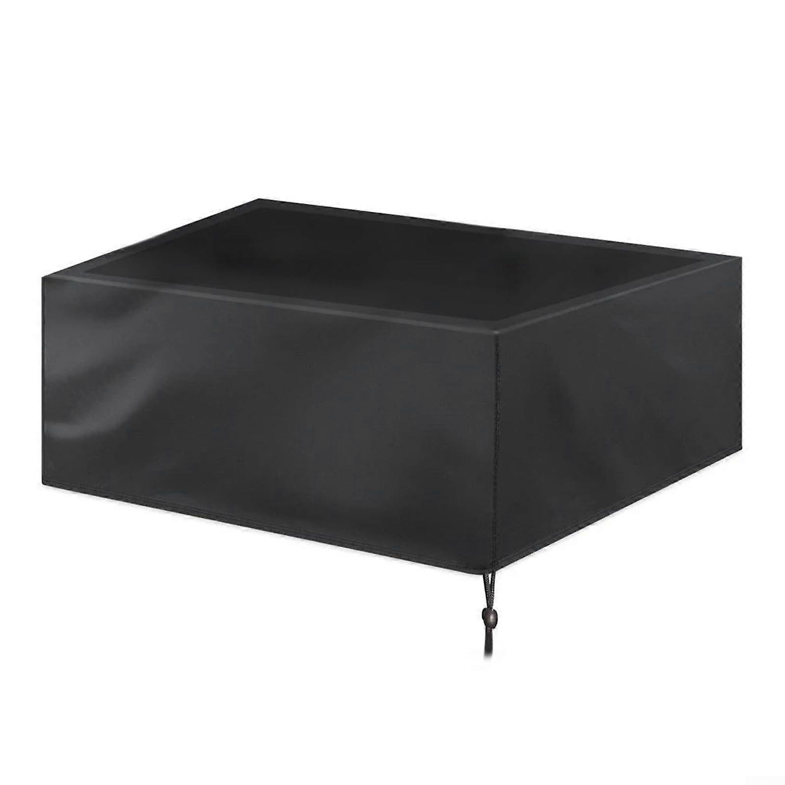 Waterproof Pool Table Cover 8FT 9FT 7FT with UV Protection, Dustproof Black Design, Drawstring Fit