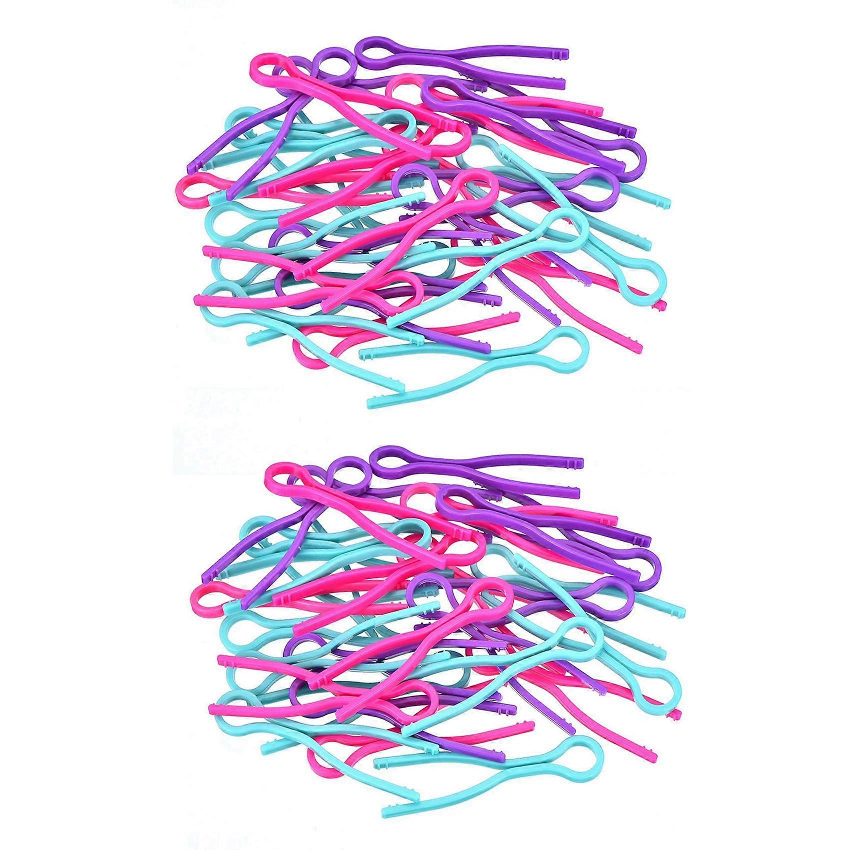 Bobbin Buddies - Tread Clips - Keep Your Bobbin Threads Matched Up with Your Thread Spools Bobbins and Saver (100 PCS)