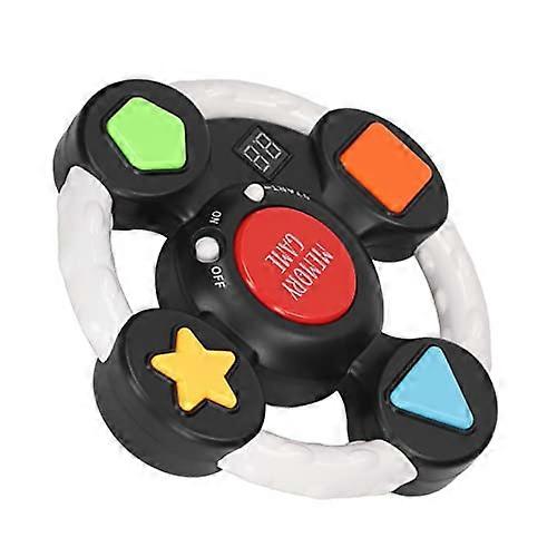 Electronic Memory Game with Lights, Compact Handheld Brain Teaser for Kids, TravelFriendly Multiplayer Challenge