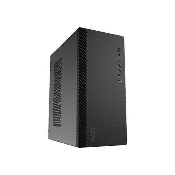 MSI PRO SHIELD M100P Micro ATX Mini-ITX Black Compact PC Case