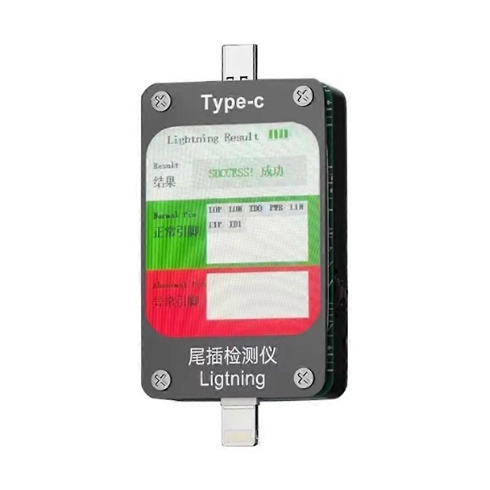 Intelligent Auto Detection Tail Plug Tester for Phone LCD Digital for Apple Interface/Type-C Interface