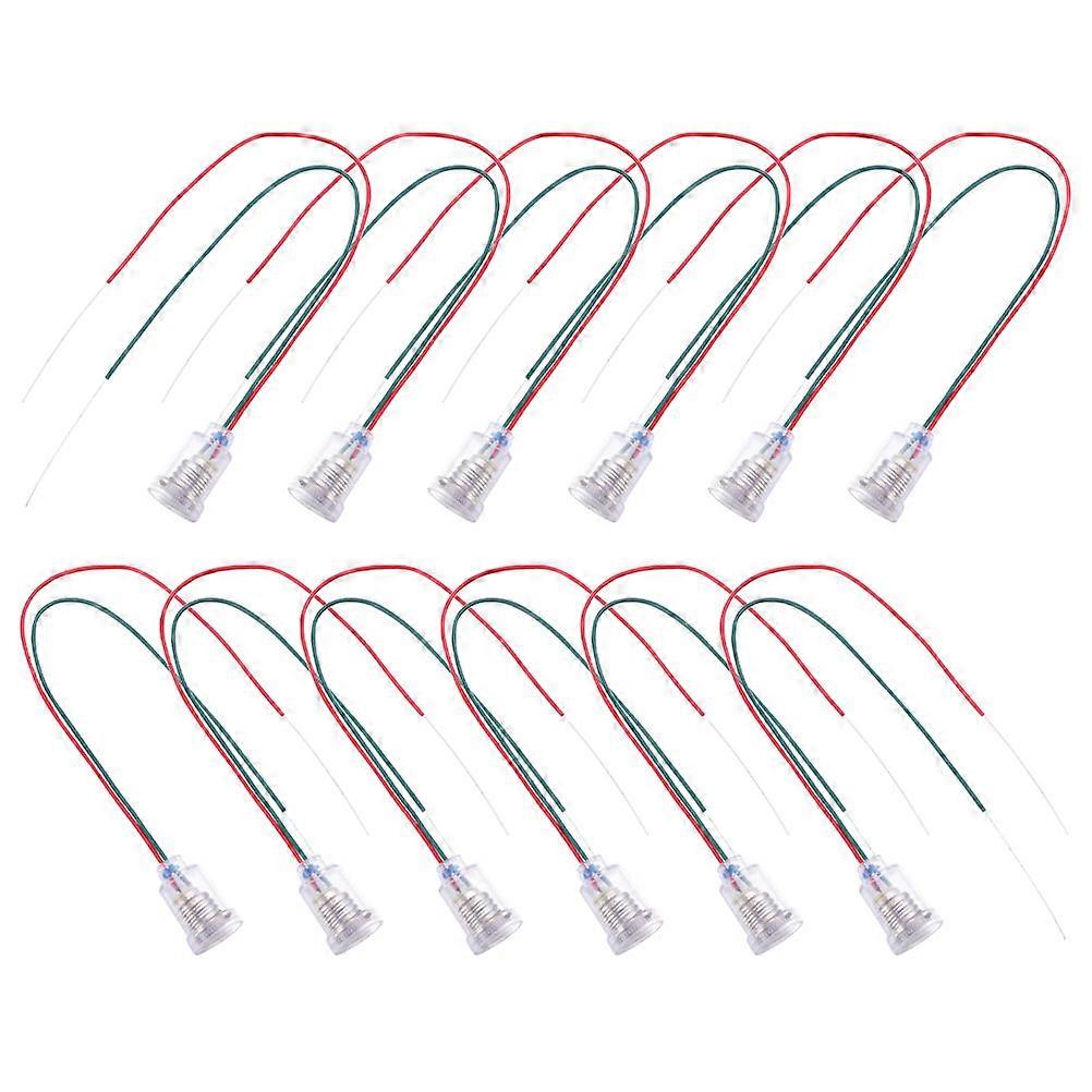 Replacement Light Bulb Rack Screw Base Lamp Holder with Wire for DIY Lighting 24Pcs