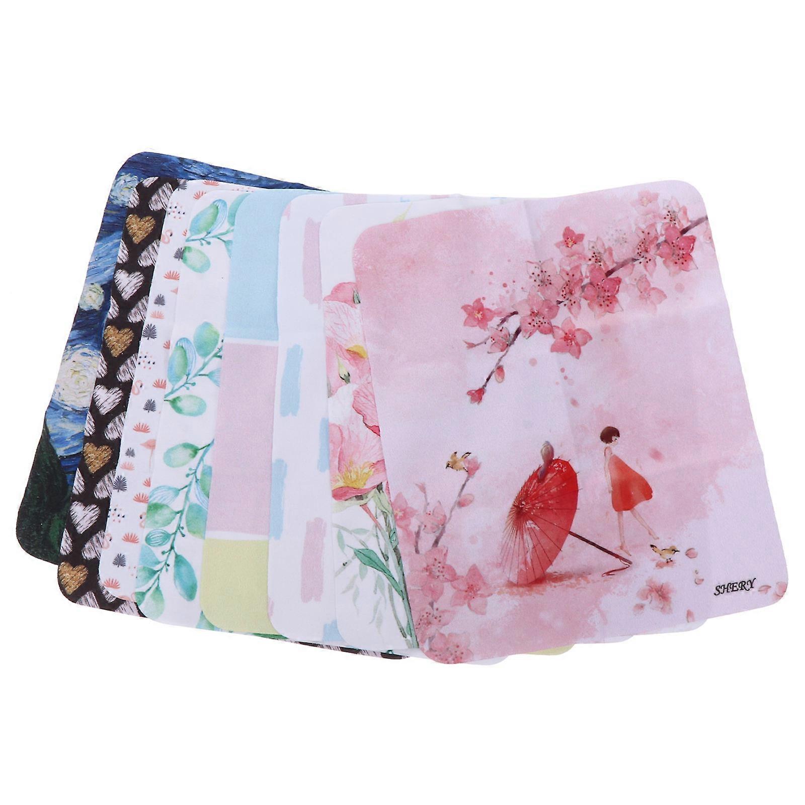 Assorted Color Glasses Cleaning Cloth 40Pcs for Effective Cleaning