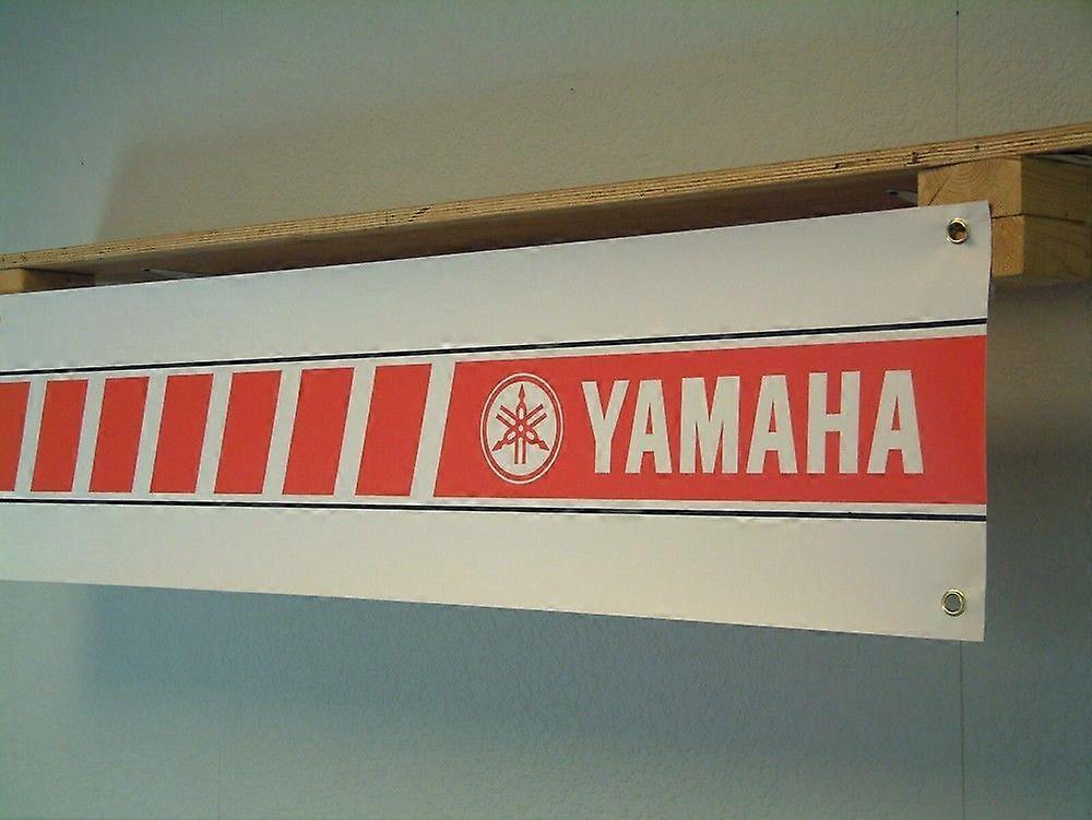 Yamaha Red Speedblock Banner HF0993