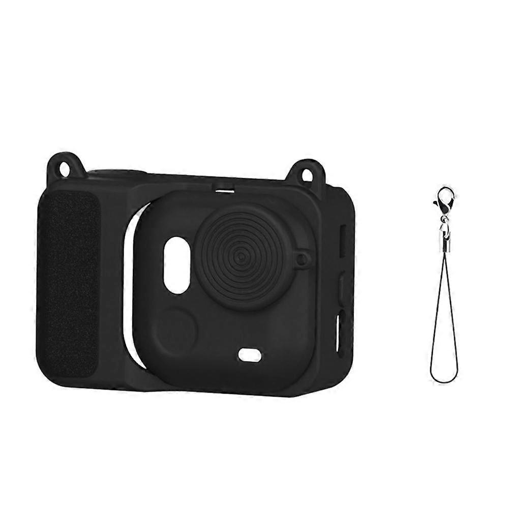Black Silicone Protective Case for action Device