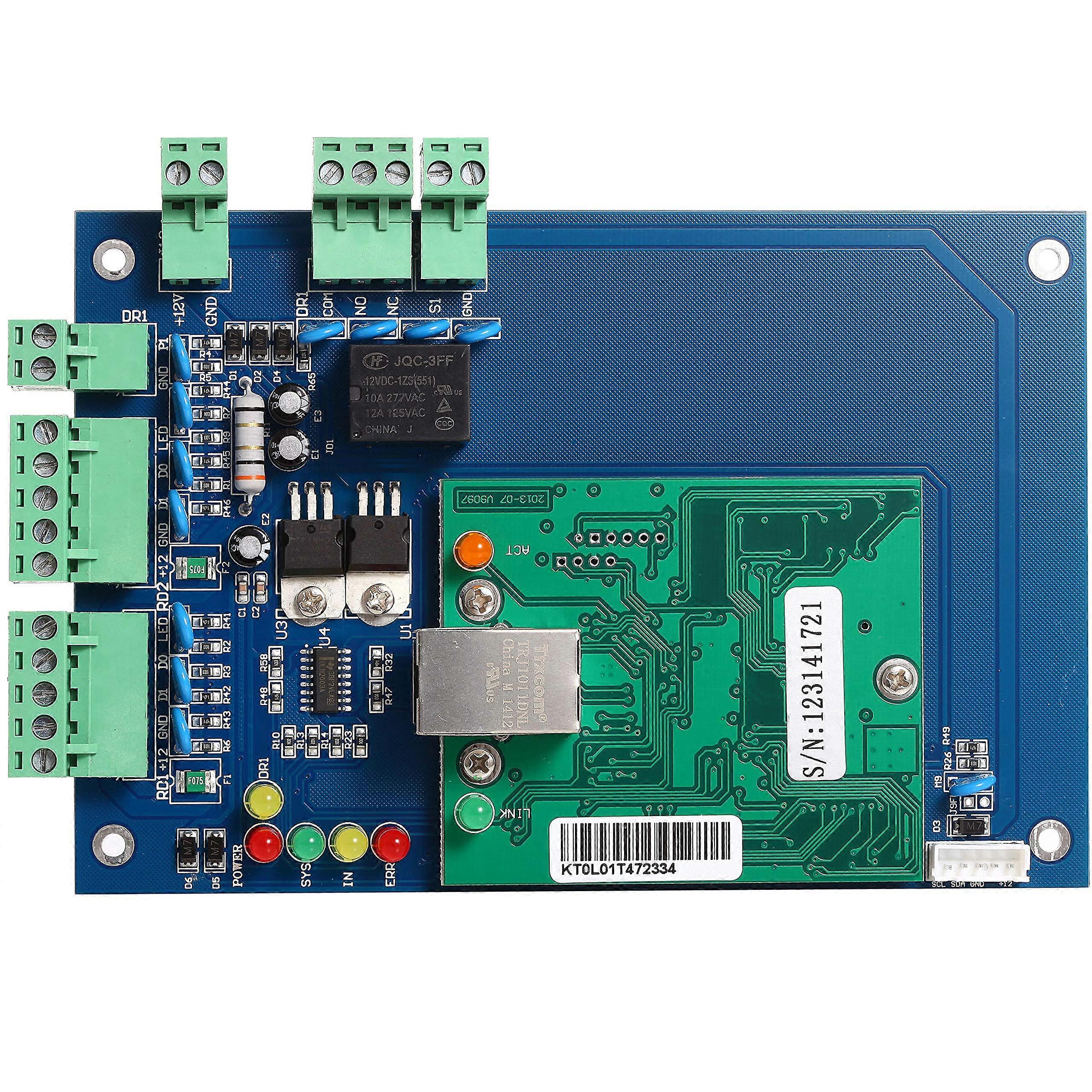 Single Door TCP/IP Access Control Board Wiegand 2640 Bit Network Controller with Software
