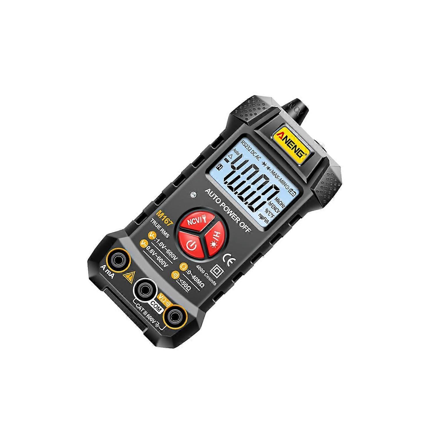 Digital Clamp Meter Measures Volt Amp Test Meter Compact And