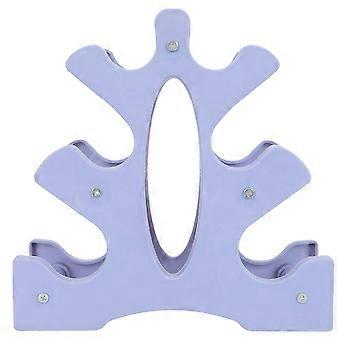 1Pc Dumbbell Rack ABS Dumbbell Rack Double-side Use Dumbbell Holder Storage Rack good
