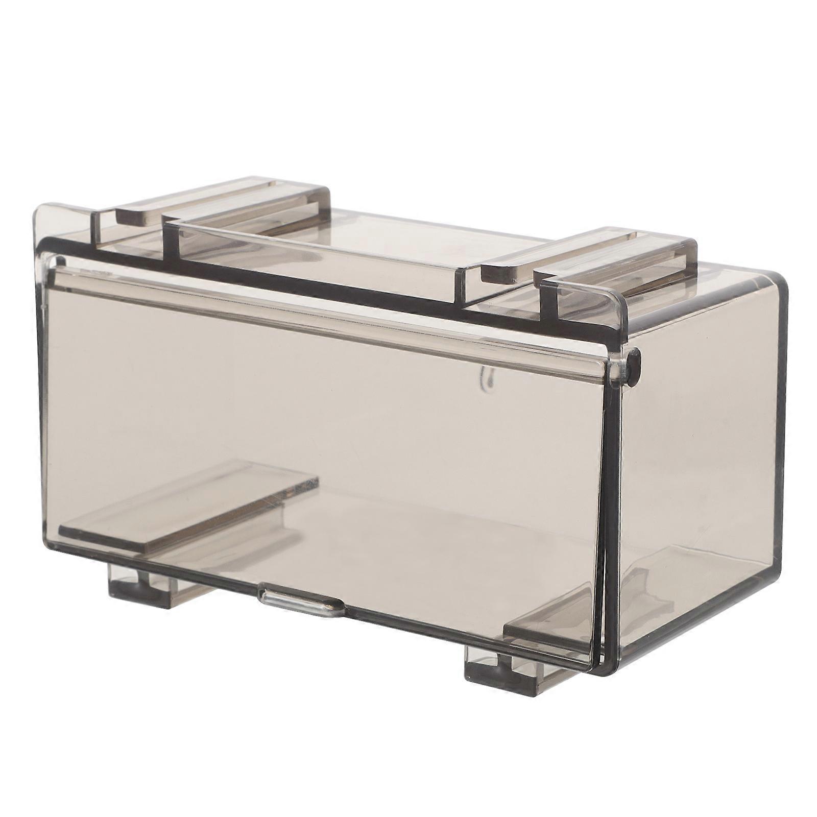 Model Toy Storage Plastic Display Case for Storage with Adjustable Divider