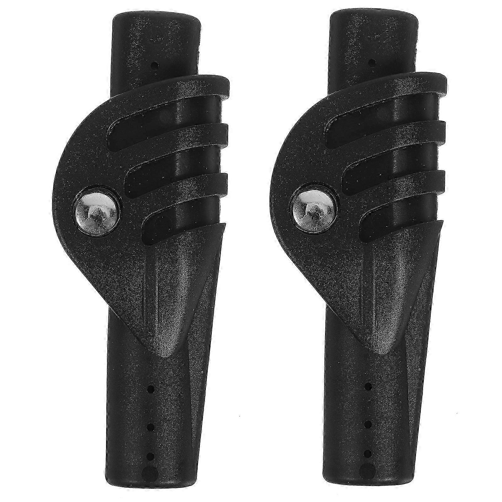 Tent Pole Joint Connector 2-Pack, Nylon Folding Support Rod Corner Bracket for DIY Structures