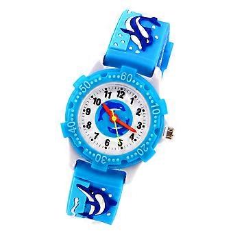 Orologio da polso 3D per bambini con cartoni animati.