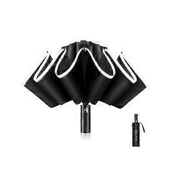 XIXVON UPF 50+ UV Protection Umbrella, Windproof Design with Reflective Security Strip, Suitable for All Weather Conditions