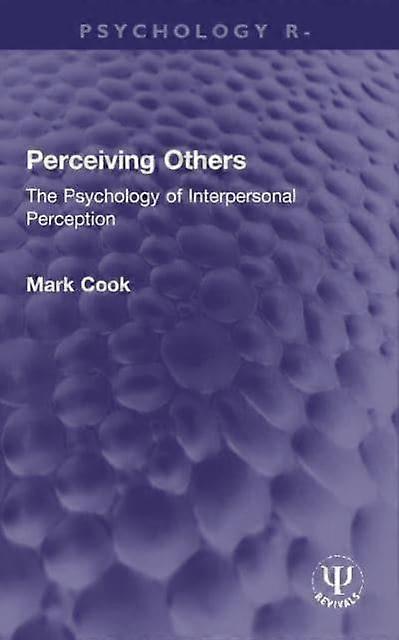Perceiving Others - Mark Cook - Paperback - en Book