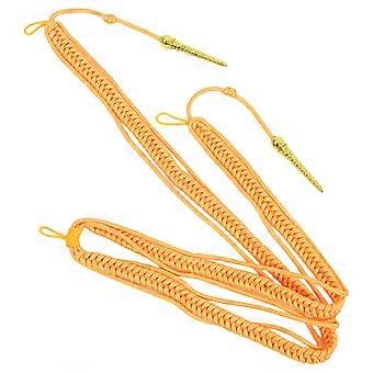 Uniform Schulterkordel Schulterklappen Golden Aiguillette Schulterkordel Traditionelles geflochtenes Militär Schulterabzeichen