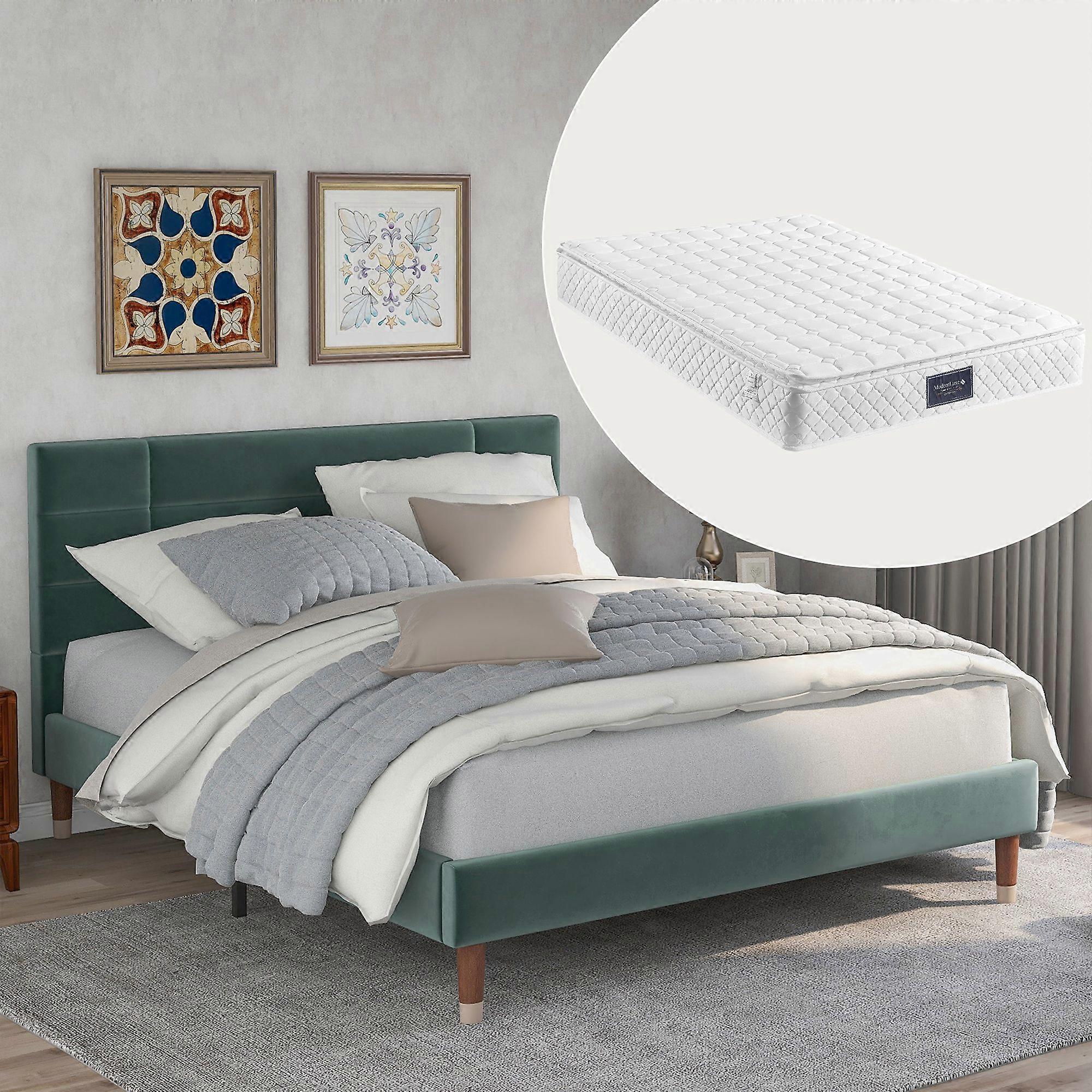 Double Bed Upholstered Bed Bed Frame 140x200