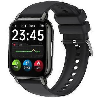 Smartwatch voor dames met belfunctie, bloeddrukmeting, hartslag- en ademhalingsfrequentiemonitor, meer dan 100 sportmodi, compatibel met iOS en Android.