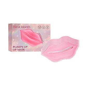 Hydrating Lip Mask with Aloe Vera & Hyaluronic Acid  Deep Moisture & Protection, 5 Pack