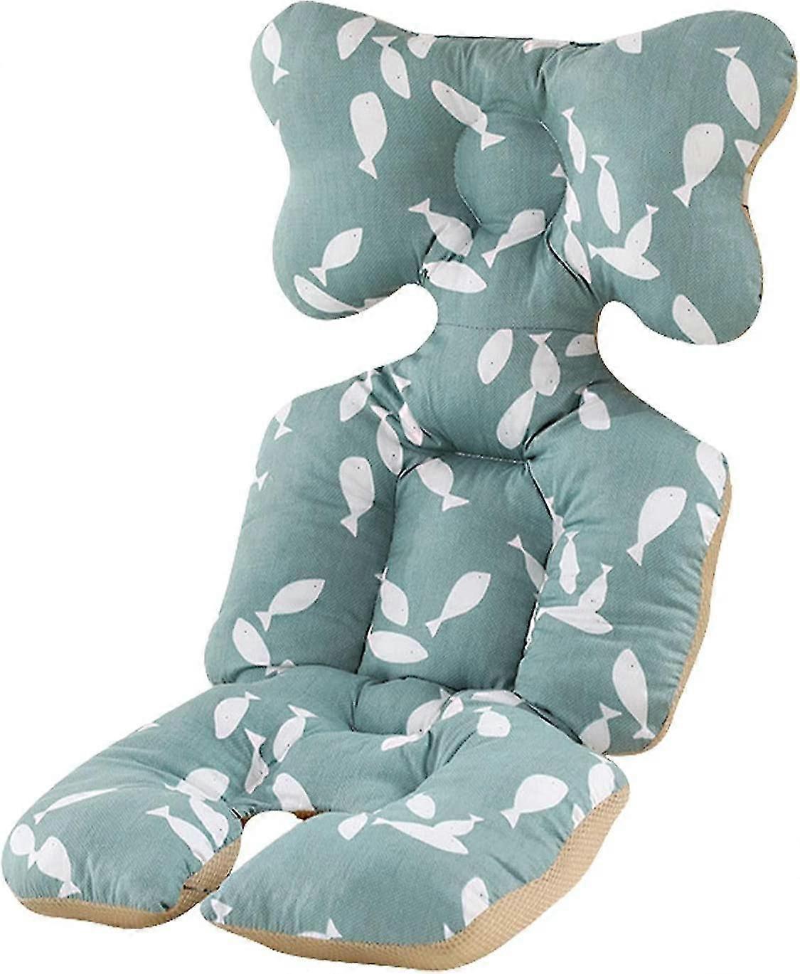 Universal Stroller Insert with Summer and Winter Sides - Seat Cushion for Strollers