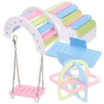 Climbing Play House for Hamster with Fitness Toy 1Set Included