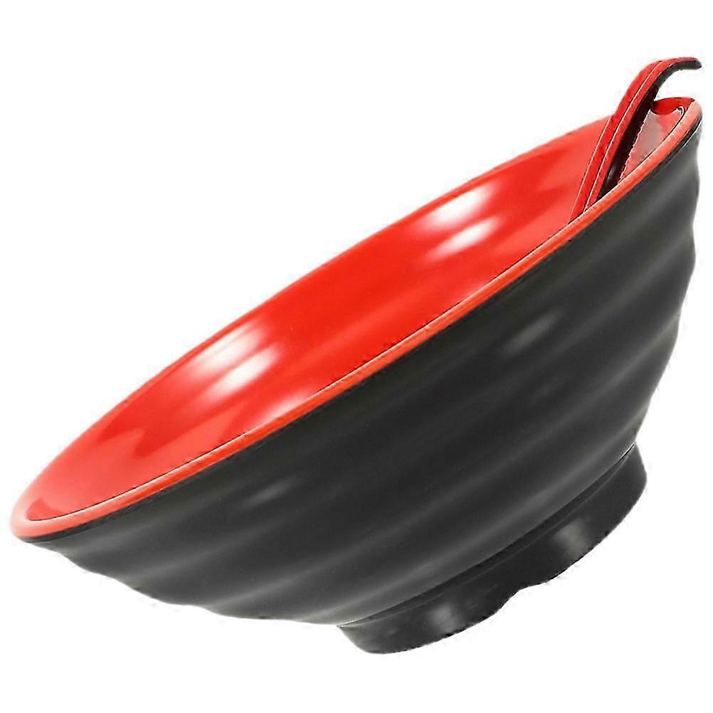 Large Reusable Ramen Bowl Set with Spoon for Kitchen Dining