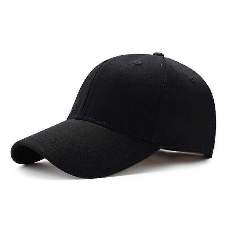 Cappellino da baseball nero per uomo e donna - cotone