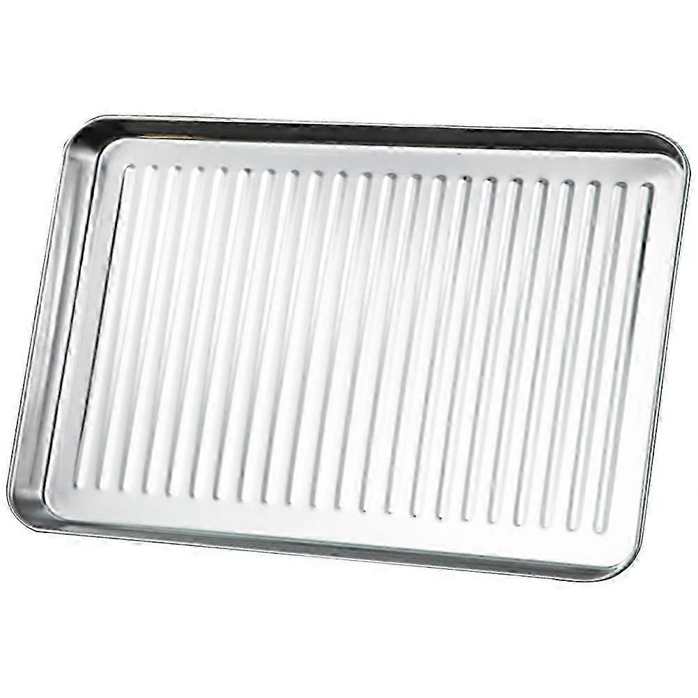 3Pcs Household Baking Pan Nonstick Serving Tray Designed For Professional Baking High Temperature Resistance Rectangular
