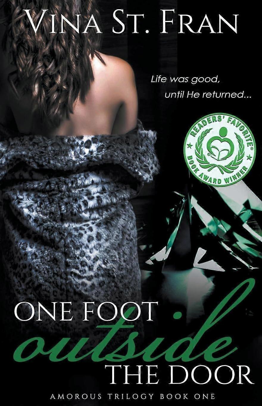 One foot outside the door