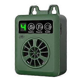 2024 Anti Barking Device, Dog Barking Control Device, Rechargeable Ultrasonic Dog Bark Deterrent Pet Training Tool-Green