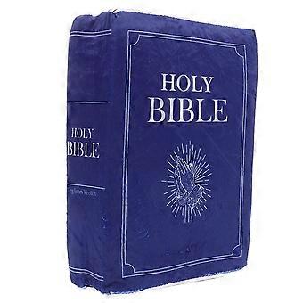 Plüschtier-Bibelkissen, blau, Heilige Bibel, Plüschkissen, lustiges Deko-Buch-Spielzeug