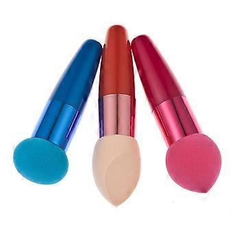 Powder Puff 3Pcs Cosmetic Liquid Cream Foundation Brush for Women