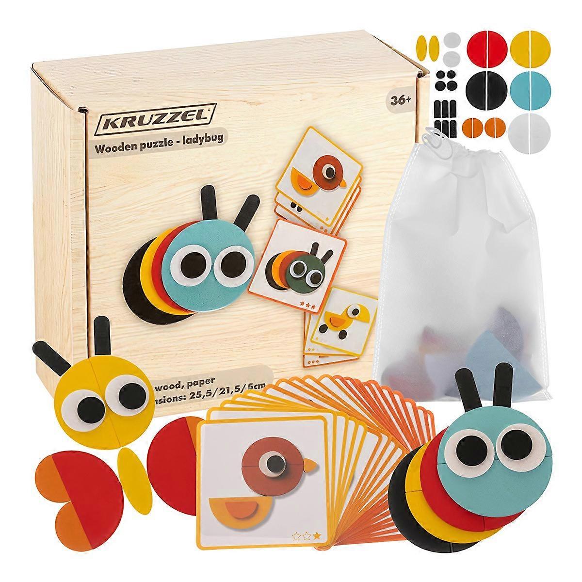 Träpussel - Kruzzel 22426 pussel