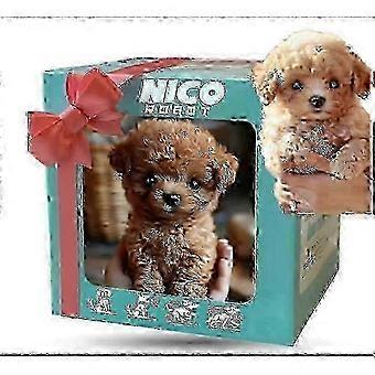 2025 New Robot Dog for Adults, AI Robotic Puppy, Nicoo - Realistic Walking, Barking, Tail
