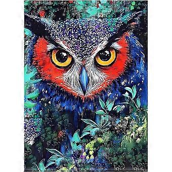 Jigsaw Animal Owl Birds Puzzle Game Night  Owl CYQL-749